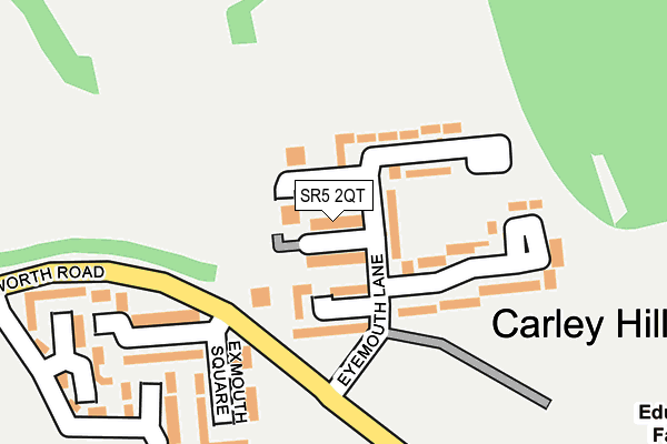SR5 2QT map - OS OpenMap – Local (Ordnance Survey) SR5 2QT map - OS OpenMap – Local (Ordnance Survey)