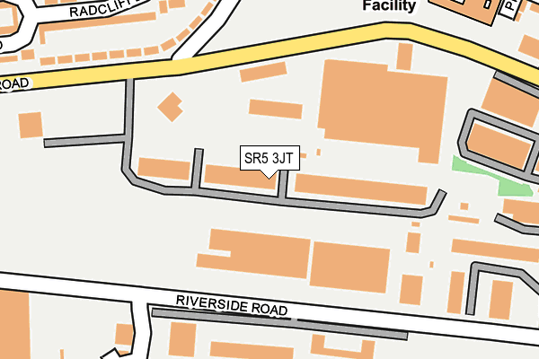 SR5 3JT map - OS OpenMap – Local (Ordnance Survey) SR5 3JT map - OS OpenMap – Local (Ordnance Survey)