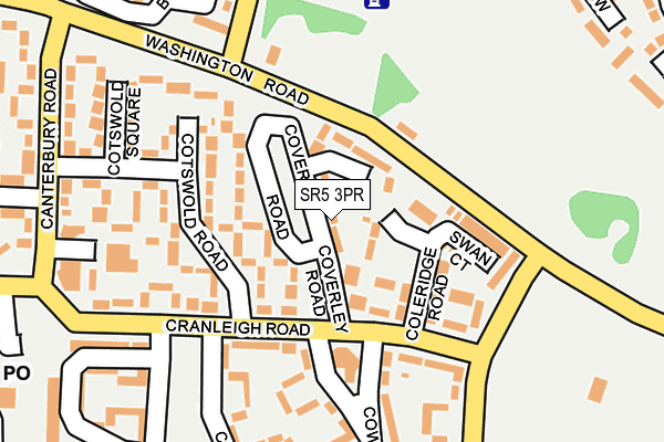 SR5 3PR map - OS OpenMap – Local (Ordnance Survey) SR5 3PR map - OS OpenMap – Local (Ordnance Survey)