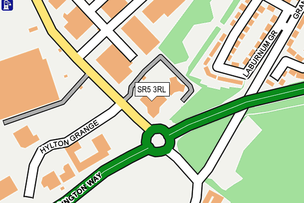 SR5 3RL map - OS OpenMap – Local (Ordnance Survey) SR5 3RL map - OS OpenMap – Local (Ordnance Survey)