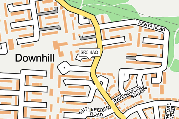 SR5 4AQ map - OS OpenMap – Local (Ordnance Survey) SR5 4AQ map - OS OpenMap – Local (Ordnance Survey)