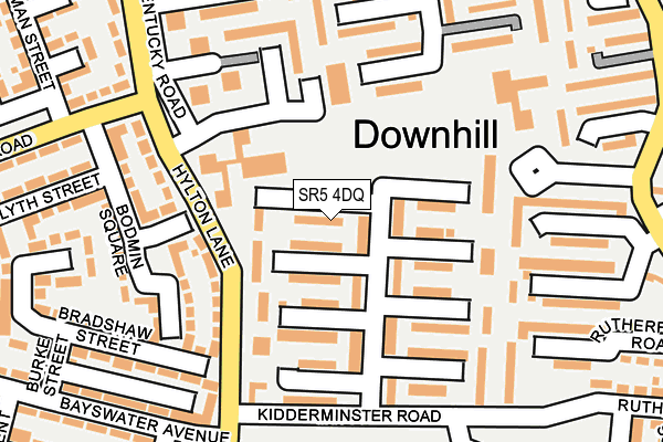 SR5 4DQ map - OS OpenMap – Local (Ordnance Survey) SR5 4DQ map - OS OpenMap – Local (Ordnance Survey)