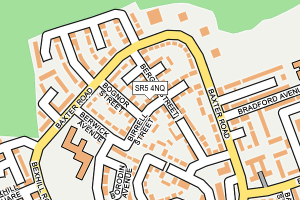 SR5 4NQ map - OS OpenMap – Local (Ordnance Survey) SR5 4NQ map - OS OpenMap – Local (Ordnance Survey)