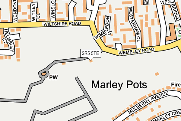SR5 5TE map - OS OpenMap – Local (Ordnance Survey) SR5 5TE map - OS OpenMap – Local (Ordnance Survey)