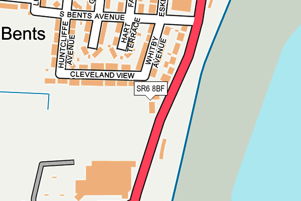 SR6 8BF map - OS OpenMap – Local (Ordnance Survey) SR6 8BF map - OS OpenMap – Local (Ordnance Survey)