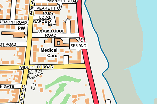 SR6 9NQ map - OS OpenMap – Local (Ordnance Survey) SR6 9NQ map - OS OpenMap – Local (Ordnance Survey)