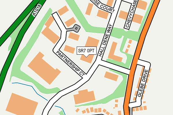 SR7 0PT map - OS OpenMap – Local (Ordnance Survey) SR7 0PT map - OS OpenMap – Local (Ordnance Survey)