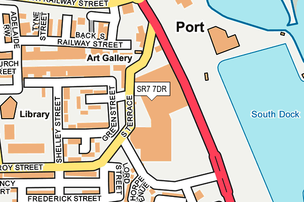 SR7 7DR map - OS OpenMap – Local (Ordnance Survey) SR7 7DR map - OS OpenMap – Local (Ordnance Survey)