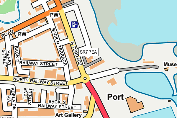 SR7 7EA map - OS OpenMap – Local (Ordnance Survey) SR7 7EA map - OS OpenMap – Local (Ordnance Survey)