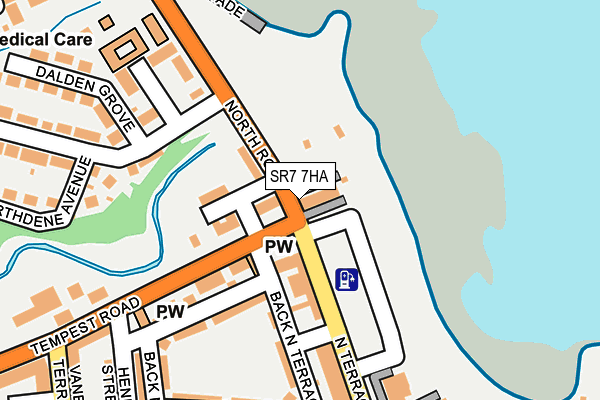 SR7 7HA map - OS OpenMap – Local (Ordnance Survey) SR7 7HA map - OS OpenMap – Local (Ordnance Survey)