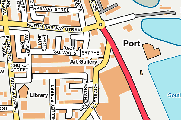 SR7 7HE map - OS OpenMap – Local (Ordnance Survey) SR7 7HE map - OS OpenMap – Local (Ordnance Survey)