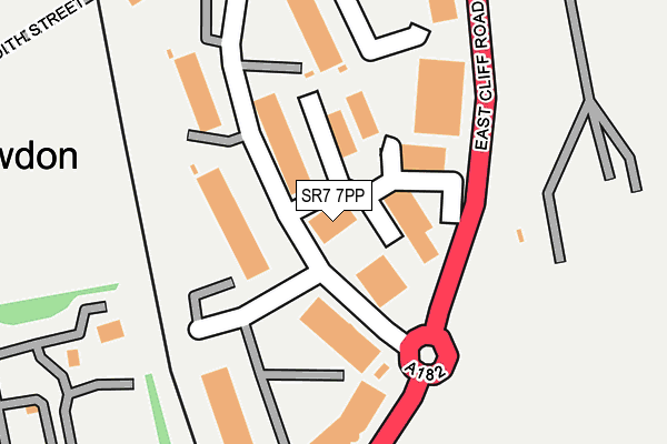 SR7 7PP map - OS OpenMap – Local (Ordnance Survey) SR7 7PP map - OS OpenMap – Local (Ordnance Survey)