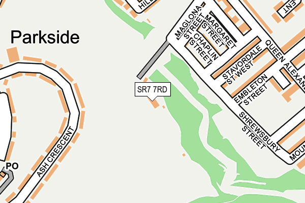 SR7 7RD map - OS OpenMap – Local (Ordnance Survey) SR7 7RD map - OS OpenMap – Local (Ordnance Survey)