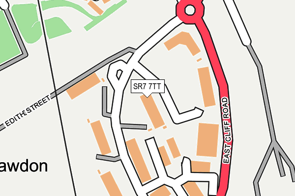 SR7 7TT map - OS OpenMap – Local (Ordnance Survey) SR7 7TT map - OS OpenMap – Local (Ordnance Survey)