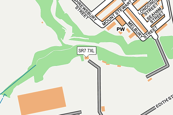 SR7 7XL map - OS OpenMap – Local (Ordnance Survey) SR7 7XL map - OS OpenMap – Local (Ordnance Survey)