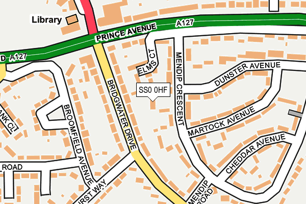 SS0 0HF map - OS OpenMap – Local (Ordnance Survey) SS0 0HF map - OS OpenMap – Local (Ordnance Survey)