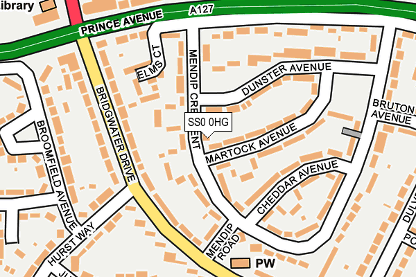 SS0 0HG map - OS OpenMap – Local (Ordnance Survey) SS0 0HG map - OS OpenMap – Local (Ordnance Survey)