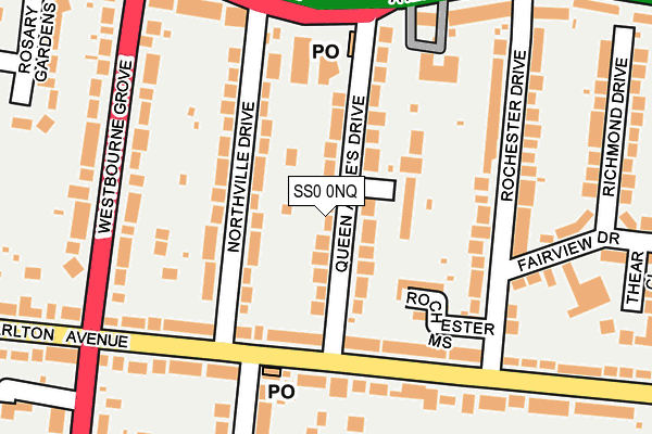 SS0 0NQ map - OS OpenMap – Local (Ordnance Survey) SS0 0NQ map - OS OpenMap – Local (Ordnance Survey)