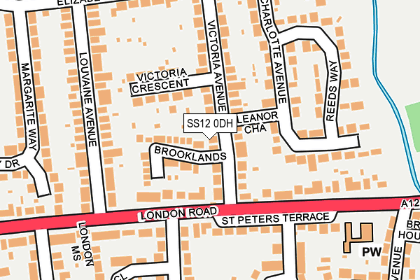 SS12 0DH map - OS OpenMap – Local (Ordnance Survey) SS12 0DH map - OS OpenMap – Local (Ordnance Survey)