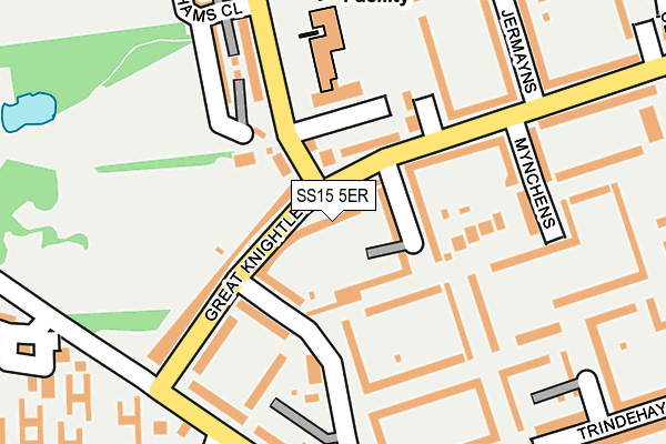 SS15 5ER map - OS OpenMap – Local (Ordnance Survey) SS15 5ER map - OS OpenMap – Local (Ordnance Survey)