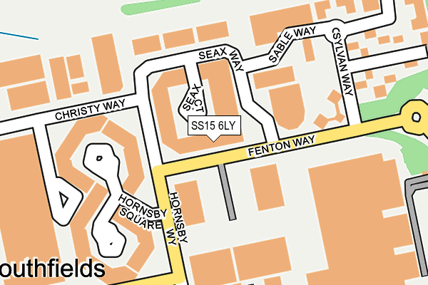 SS15 6LY map - OS OpenMap – Local (Ordnance Survey) SS15 6LY map - OS OpenMap – Local (Ordnance Survey)