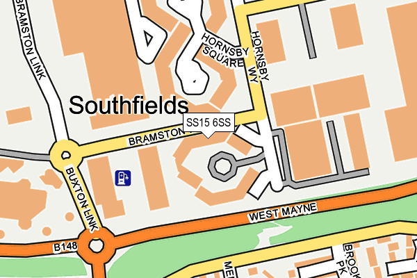 SS15 6SS map - OS OpenMap – Local (Ordnance Survey) SS15 6SS map - OS OpenMap – Local (Ordnance Survey)