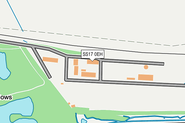 SS17 0EH map - OS OpenMap – Local (Ordnance Survey) SS17 0EH map - OS OpenMap – Local (Ordnance Survey)