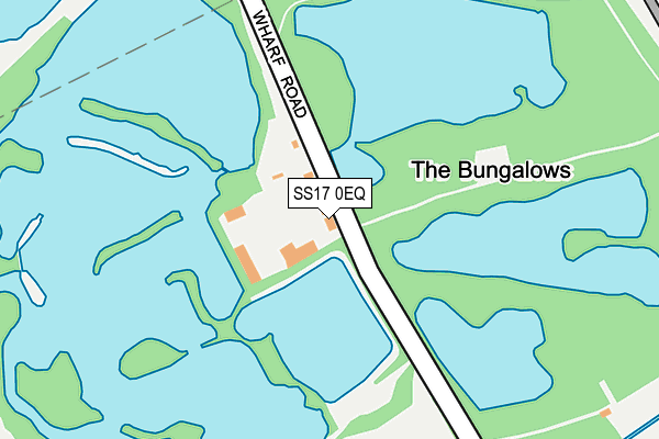SS17 0EQ map - OS OpenMap – Local (Ordnance Survey) SS17 0EQ map - OS OpenMap – Local (Ordnance Survey)
