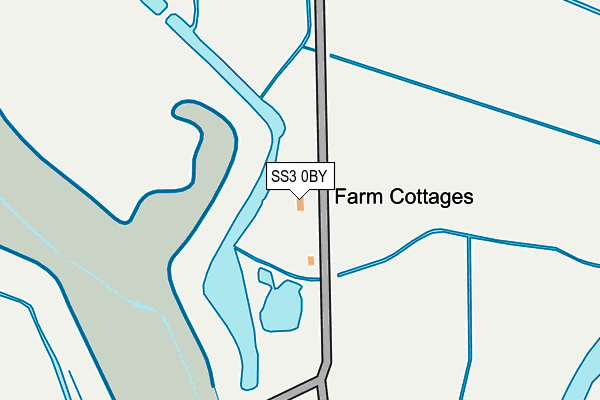 SS3 0BY map - OS OpenMap – Local (Ordnance Survey) SS3 0BY map - OS OpenMap – Local (Ordnance Survey)