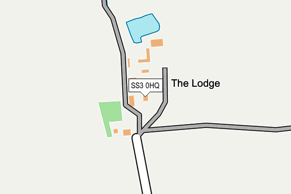 SS3 0HQ map - OS OpenMap – Local (Ordnance Survey) SS3 0HQ map - OS OpenMap – Local (Ordnance Survey)
