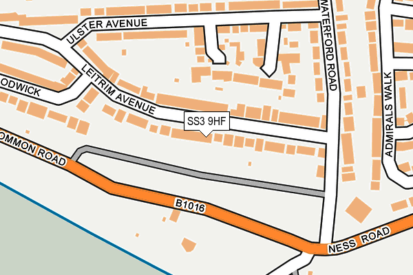 SS3 9HF map - OS OpenMap – Local (Ordnance Survey) SS3 9HF map - OS OpenMap – Local (Ordnance Survey)