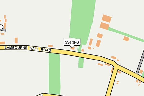 SS4 3PG map - OS OpenMap – Local (Ordnance Survey) SS4 3PG map - OS OpenMap – Local (Ordnance Survey)