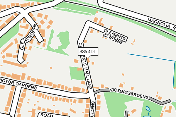 SS5 4DT map - OS OpenMap – Local (Ordnance Survey) SS5 4DT map - OS OpenMap – Local (Ordnance Survey)