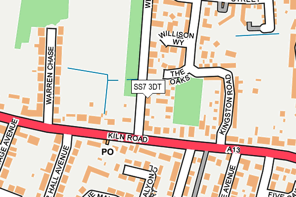 SS7 3DT map - OS OpenMap – Local (Ordnance Survey) SS7 3DT map - OS OpenMap – Local (Ordnance Survey)