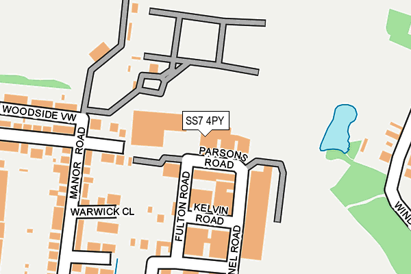 SS7 4PY map - OS OpenMap – Local (Ordnance Survey) SS7 4PY map - OS OpenMap – Local (Ordnance Survey)