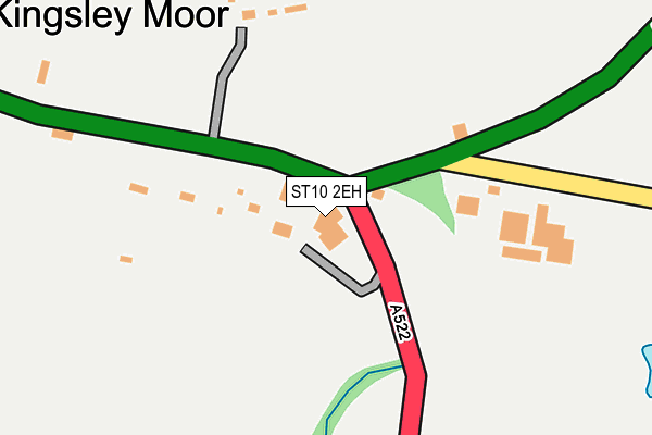 ST10 2EH map - OS OpenMap – Local (Ordnance Survey) ST10 2EH map - OS OpenMap – Local (Ordnance Survey)