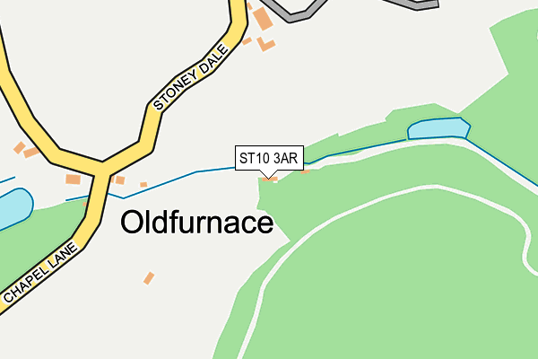 ST10 3AR map - OS OpenMap – Local (Ordnance Survey) ST10 3AR map - OS OpenMap – Local (Ordnance Survey)