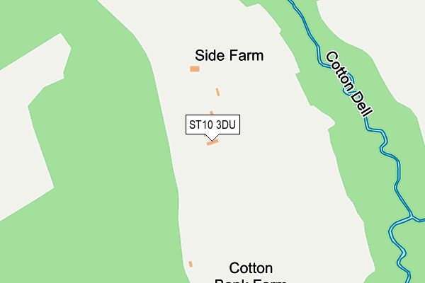 ST10 3DU map - OS OpenMap – Local (Ordnance Survey) ST10 3DU map - OS OpenMap – Local (Ordnance Survey)