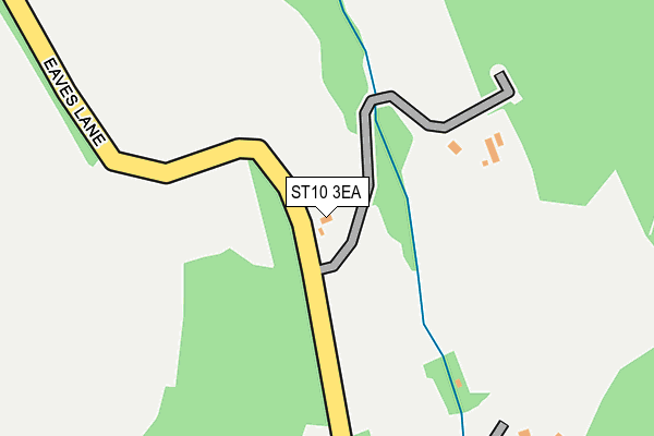 ST10 3EA map - OS OpenMap – Local (Ordnance Survey) ST10 3EA map - OS OpenMap – Local (Ordnance Survey)