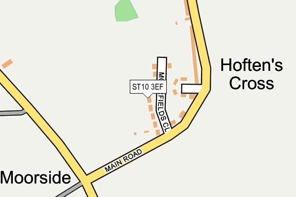 ST10 3EF map - OS OpenMap – Local (Ordnance Survey) ST10 3EF map - OS OpenMap – Local (Ordnance Survey)