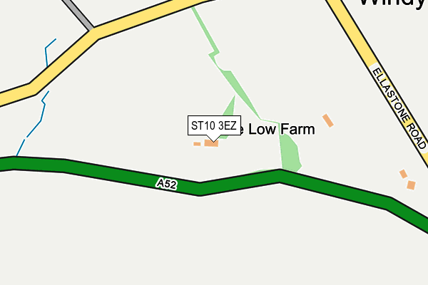 ST10 3EZ map - OS OpenMap – Local (Ordnance Survey) ST10 3EZ map - OS OpenMap – Local (Ordnance Survey)