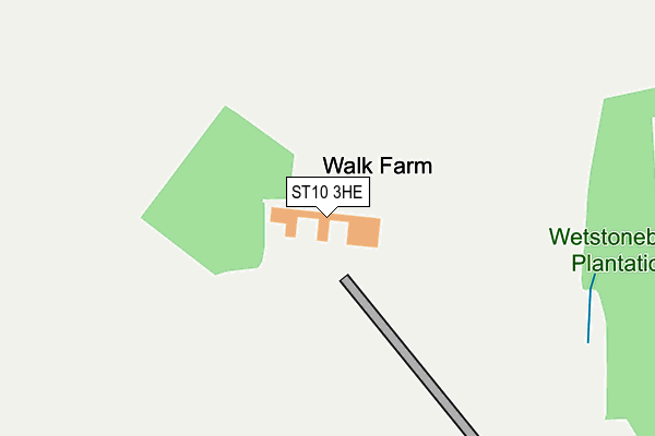 ST10 3HE map - OS OpenMap – Local (Ordnance Survey) ST10 3HE map - OS OpenMap – Local (Ordnance Survey)