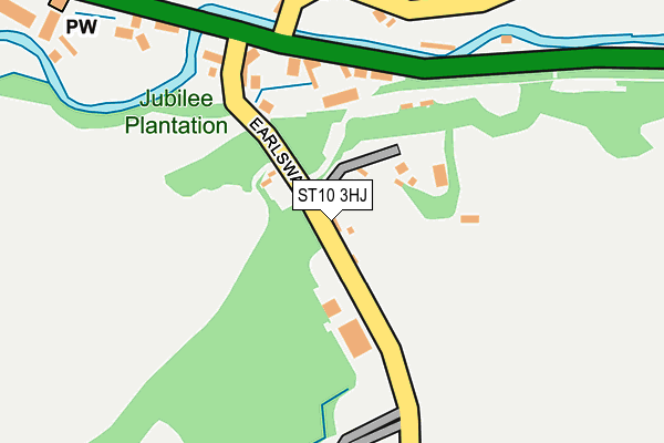 ST10 3HJ map - OS OpenMap – Local (Ordnance Survey) ST10 3HJ map - OS OpenMap – Local (Ordnance Survey)