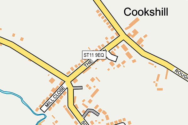 ST11 9EQ map - OS OpenMap – Local (Ordnance Survey) ST11 9EQ map - OS OpenMap – Local (Ordnance Survey)