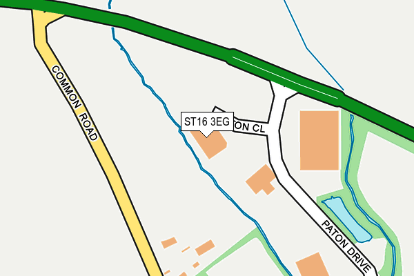 ST16 3EG map - OS OpenMap – Local (Ordnance Survey) ST16 3EG map - OS OpenMap – Local (Ordnance Survey)