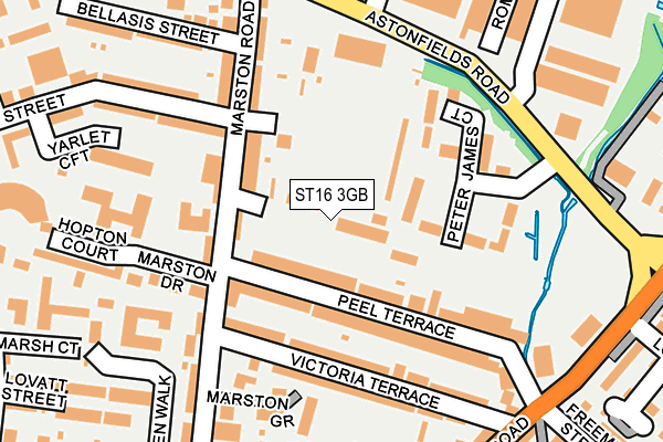 ST16 3GB map - OS OpenMap – Local (Ordnance Survey) ST16 3GB map - OS OpenMap – Local (Ordnance Survey)