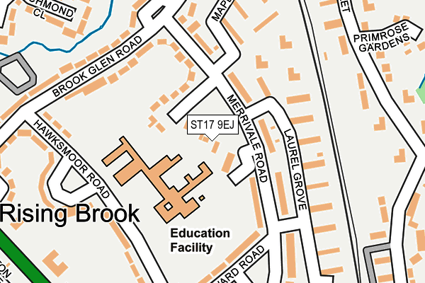 ST17 9EJ map - OS OpenMap – Local (Ordnance Survey) ST17 9EJ map - OS OpenMap – Local (Ordnance Survey)