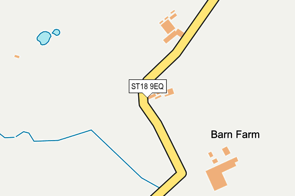 ST18 9EQ map - OS OpenMap – Local (Ordnance Survey) ST18 9EQ map - OS OpenMap – Local (Ordnance Survey)