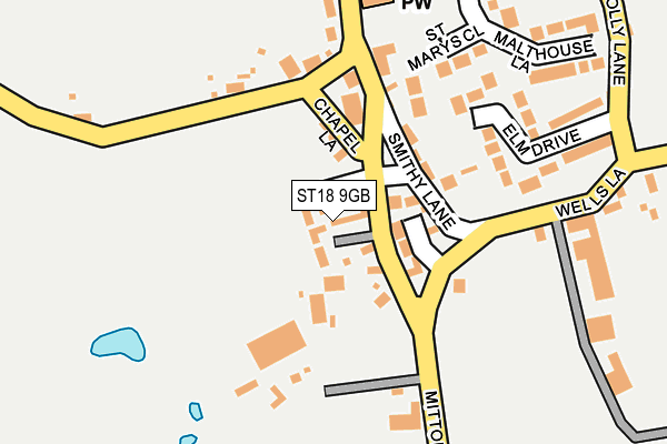 ST18 9GB map - OS OpenMap – Local (Ordnance Survey) ST18 9GB map - OS OpenMap – Local (Ordnance Survey)