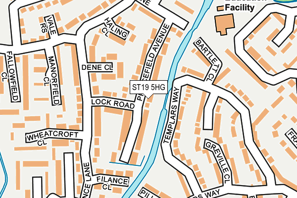 ST19 5HG map - OS OpenMap – Local (Ordnance Survey) ST19 5HG map - OS OpenMap – Local (Ordnance Survey)